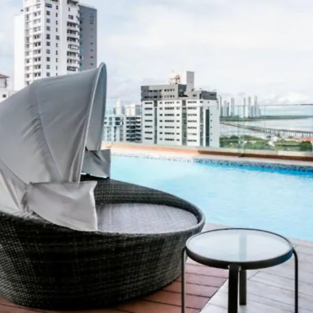 Apartamento Vacacional Con Piscina En Panama-3