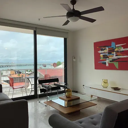 1Br Apart Casco Viejo, Ocean View By Master #1-3