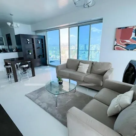 Apartamento Amoblado En Cinta Costera Panama Largas Estadias-2