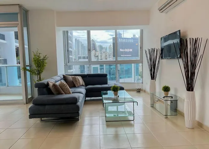Apartment With Ocean&City Views Avenida Balboa Cidade do Panamá que aceita animais de estimação