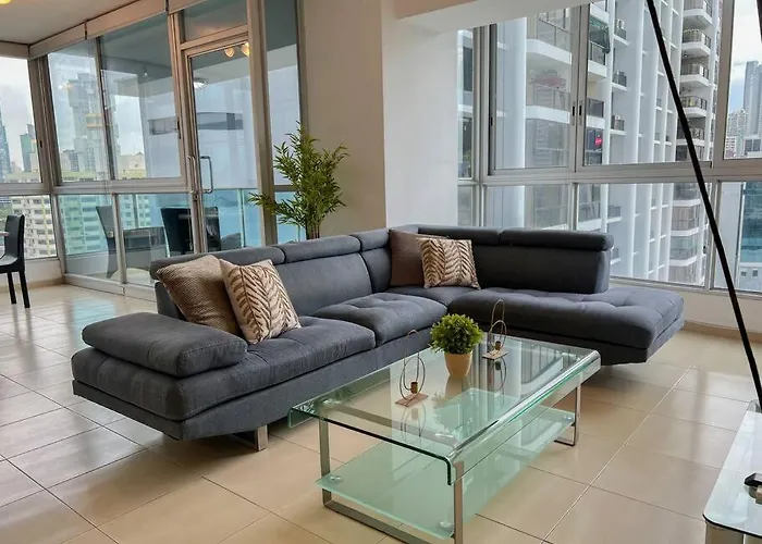Apartment With Ocean&City Views Avenida Balboa Cidade do Panamá que aceita animais de estimação