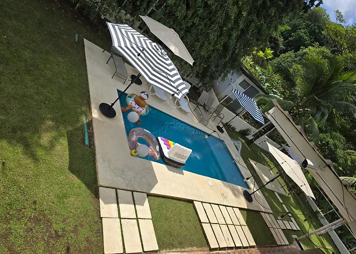 Oasis With Pool Near Panama Canal